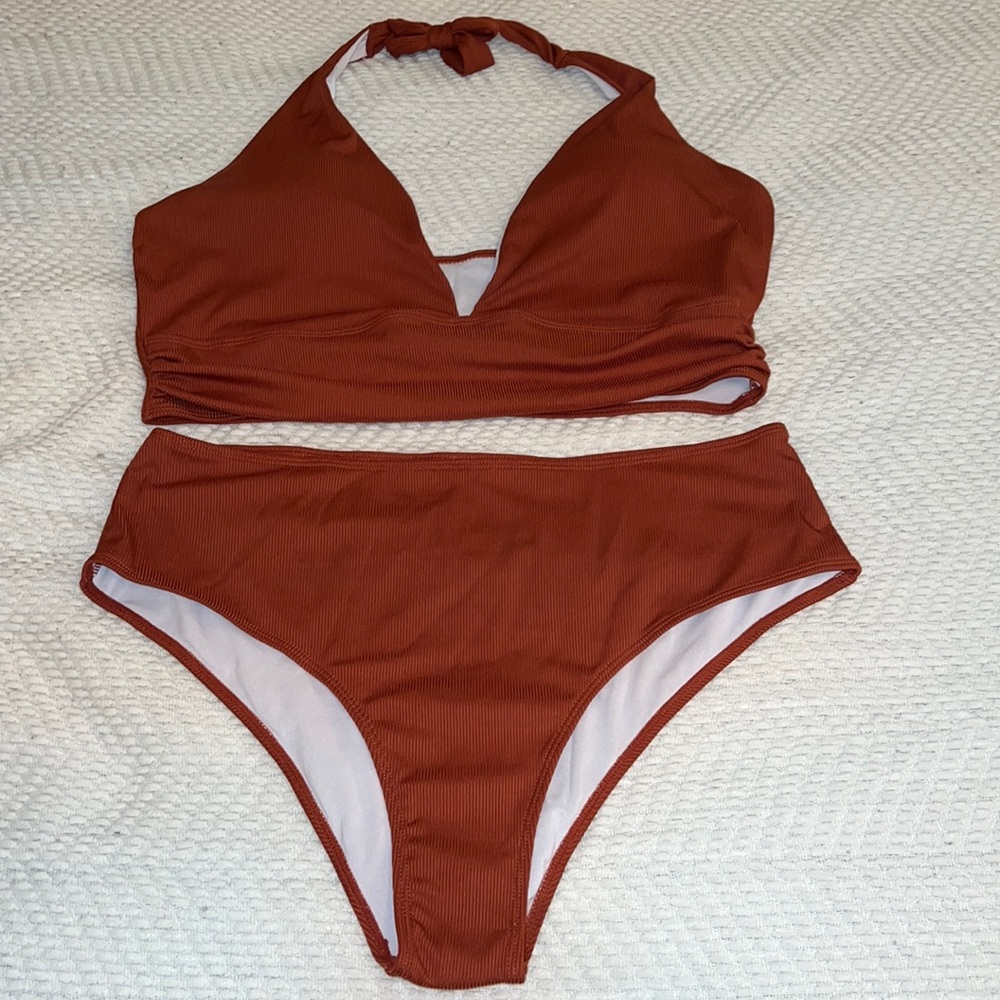 SHEIN Halter Bikini Swimsuit